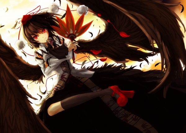 cartoon, ART, cg artwork, black hair, darkness, fictional character