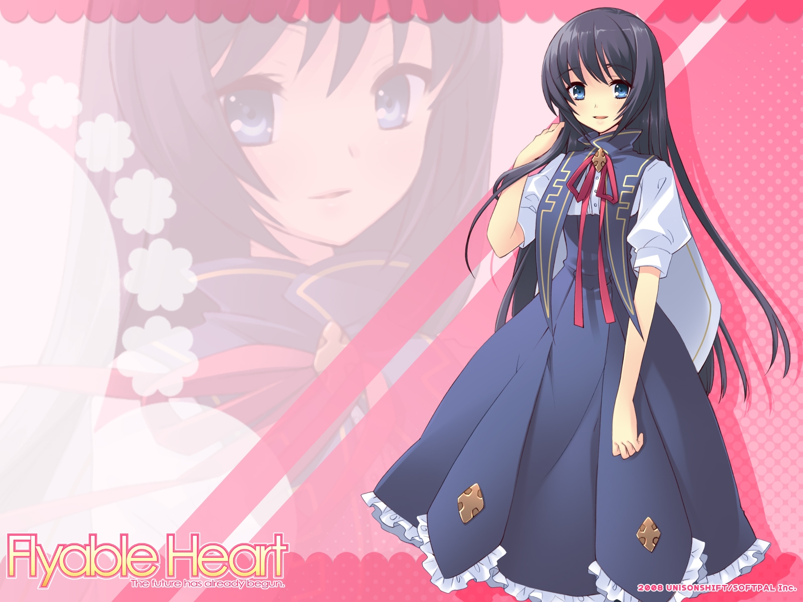 illustration, anime, brunette, kjole, flyable Heart, Shirasagi Mayuri, pige, mangaka, itou noiji