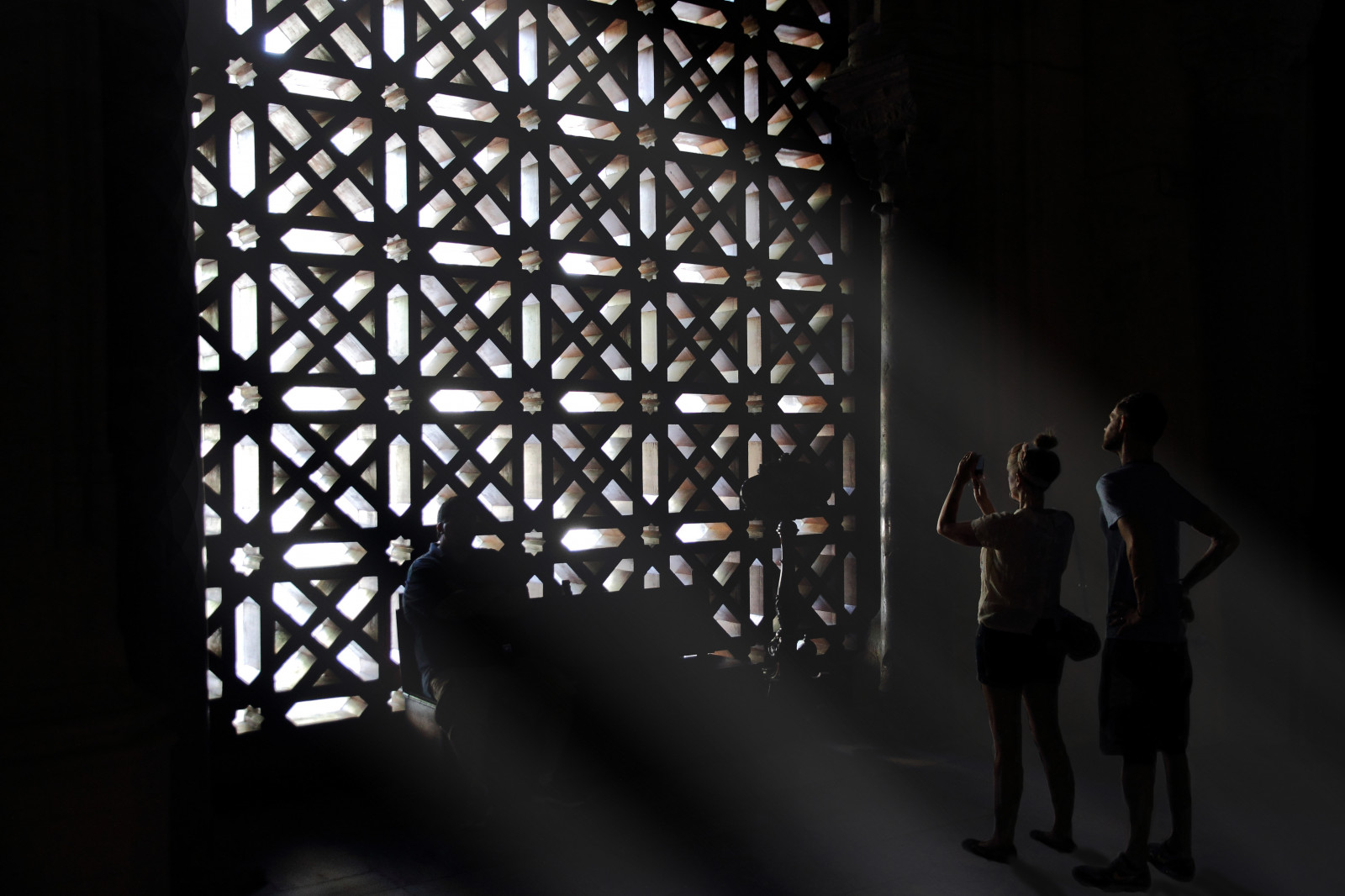 espana, okno, Ventana, Michal, Španělsko, katedrála, catedral, mešita, andalucia, arabština, Cordoba, Mezquita, Andalusie, Moslim, Muslim, Schrave, Magomaikel