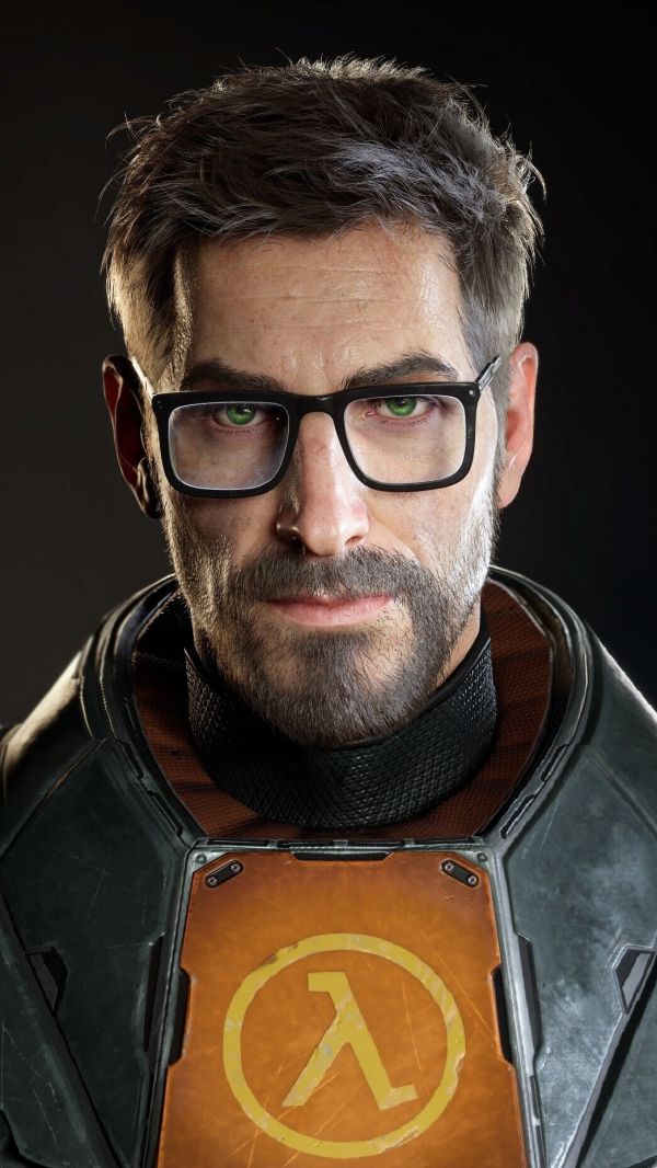 Wallpaper : portrait display, Half Life, Gordon Freeman 3840x3066 ...