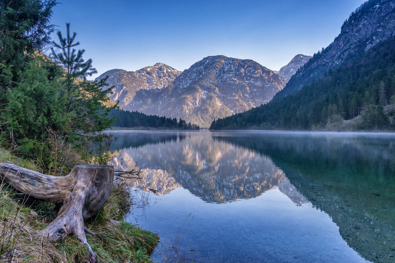 Landscape In Germany Wallpaper : landscape, forest, nature, reflection, Germany, river ...
