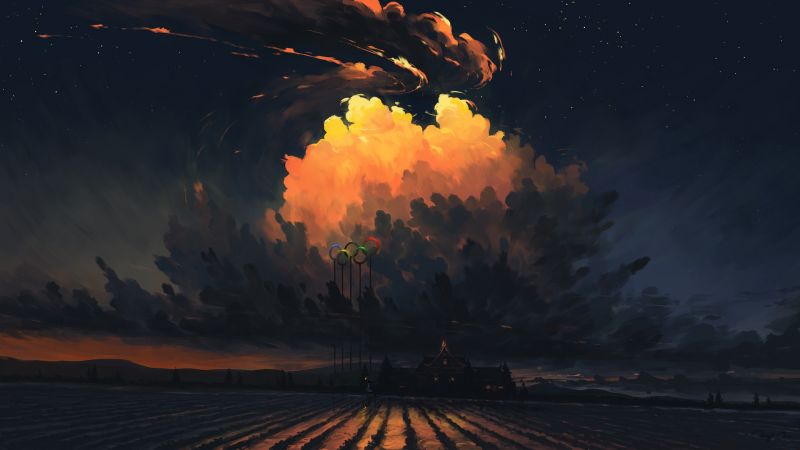 moln,atmosfär,himmel,ekoregion,värld,afterglow