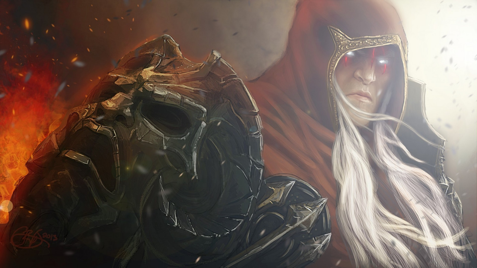 วีดีโอเกมส์, Darksiders, ความมืด, ภาพหน้าจอ, วอลล์เปเปอร์คอมพิวเตอร์, เทคนิคพิเศษ
