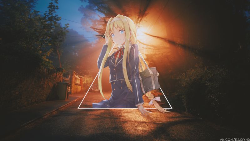 Anime Mädchen,Anime,picture in picture
