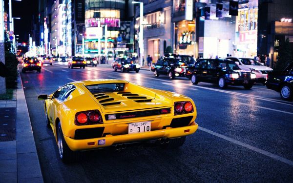 car, vehicle, sports car, performance car, Lamborghini, Lamborghini Diablo