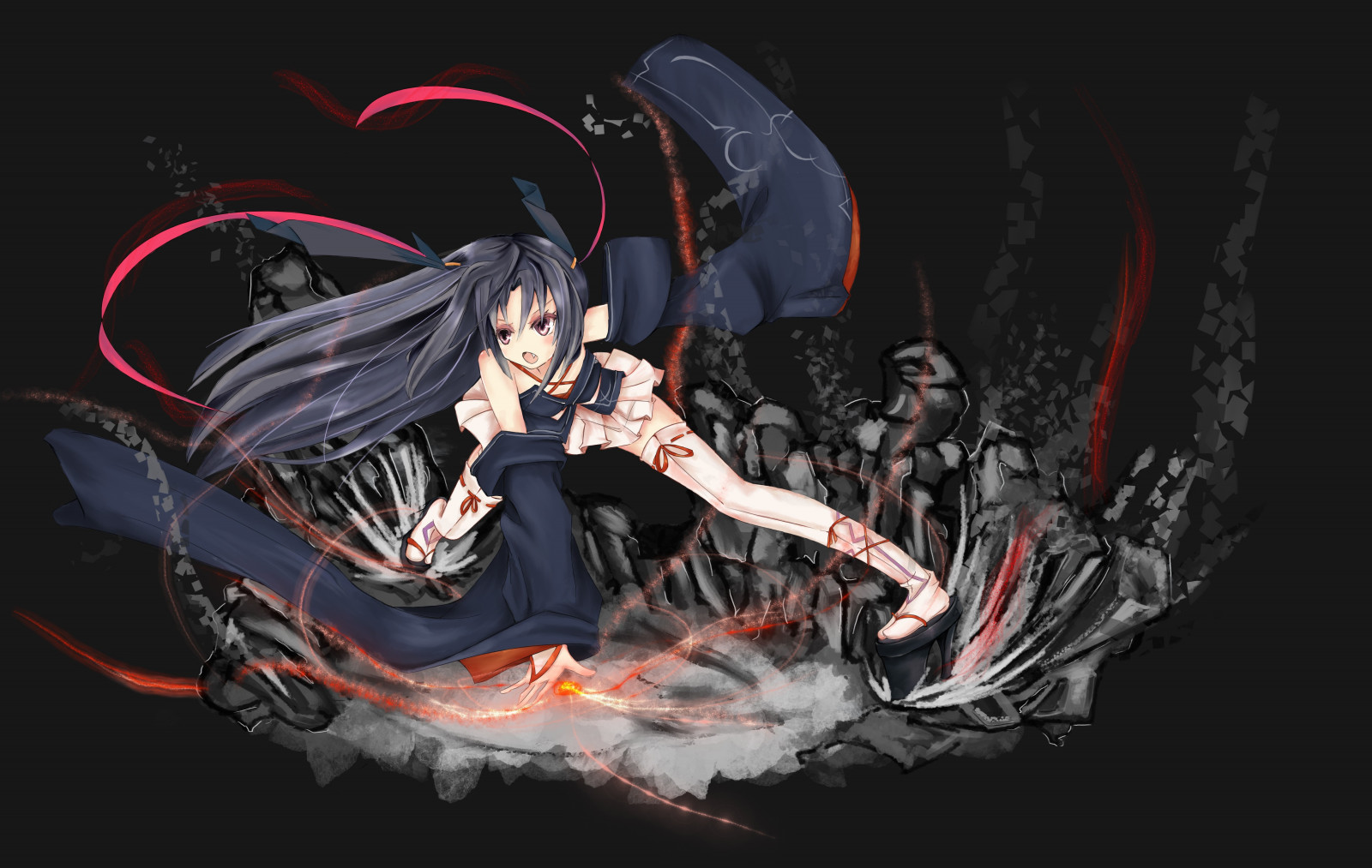 illustrazione, anime, anime girls, Doll Unbreakable macchina, Yaya, sfondo del computer, personaggio fittizio, 6000x3800 px