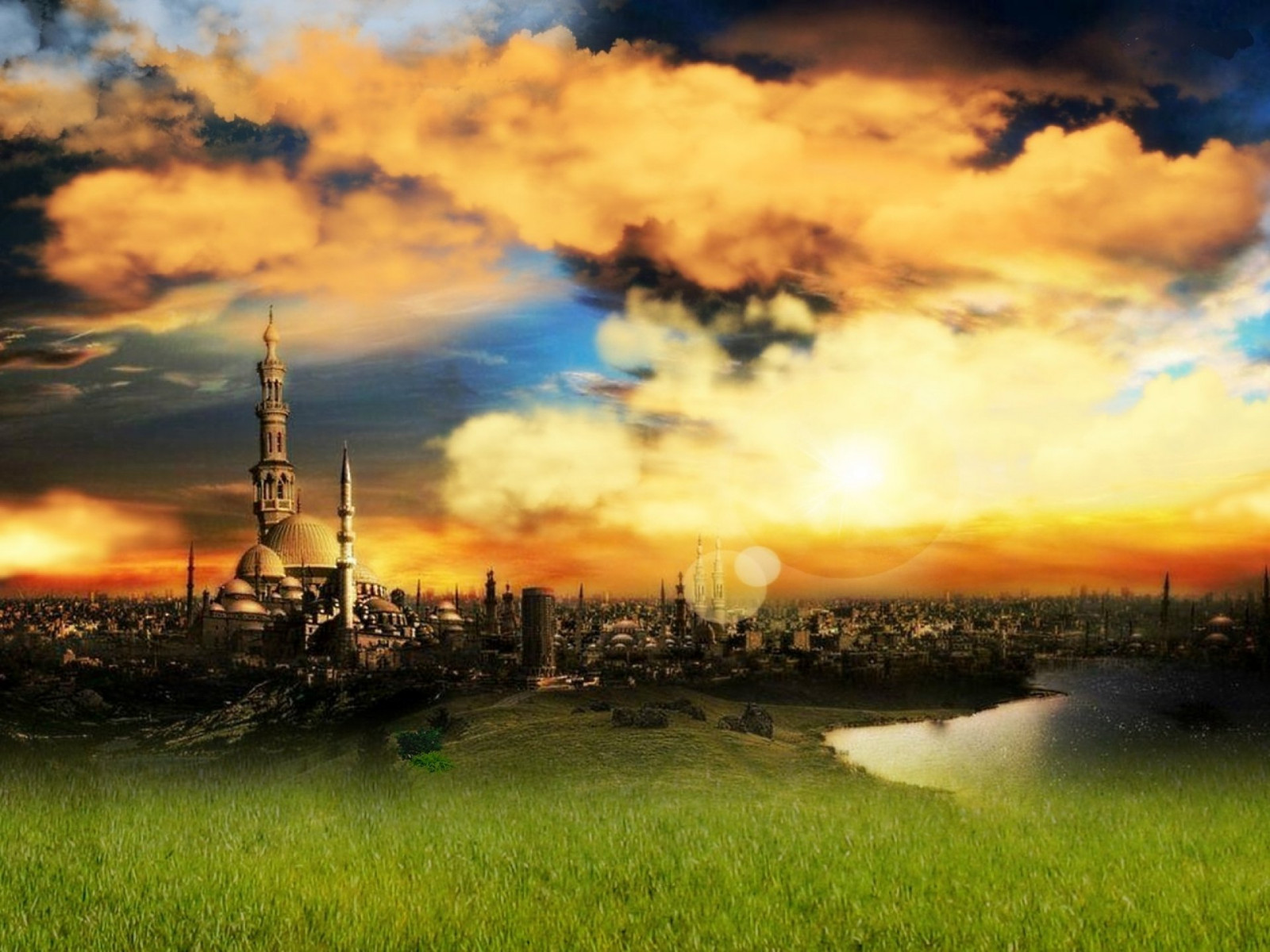 Wallpaper : 1920x1440 px, architecture, ART, artistic, artwork : An astonishing picture depicting an stunning landscape. The hues are bold and combination perfectly. The layout is wonderful, and the details are extremely defined.