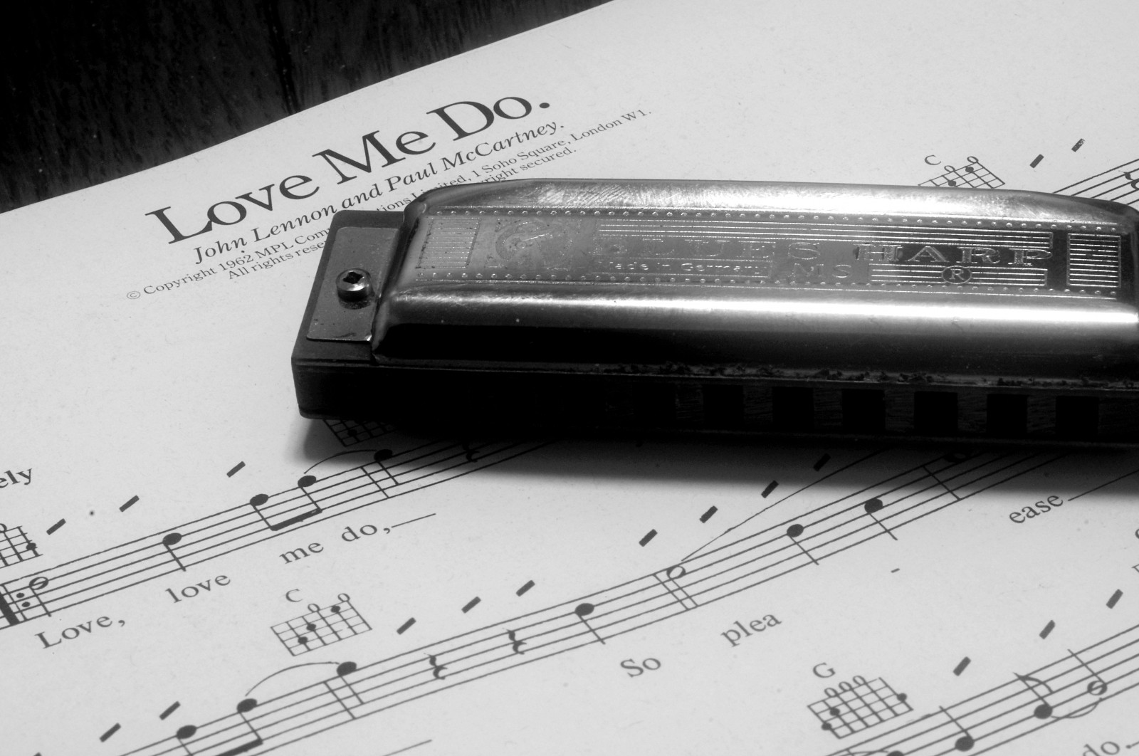 Bw Musical Instruments Wallpaper : blackandwhite, bw, music, monochrome, john, paul, 50mm ...