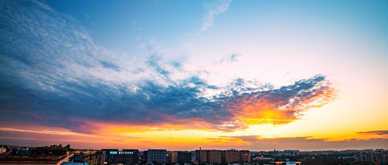 natural scenery, podzim, západ slunce, hory