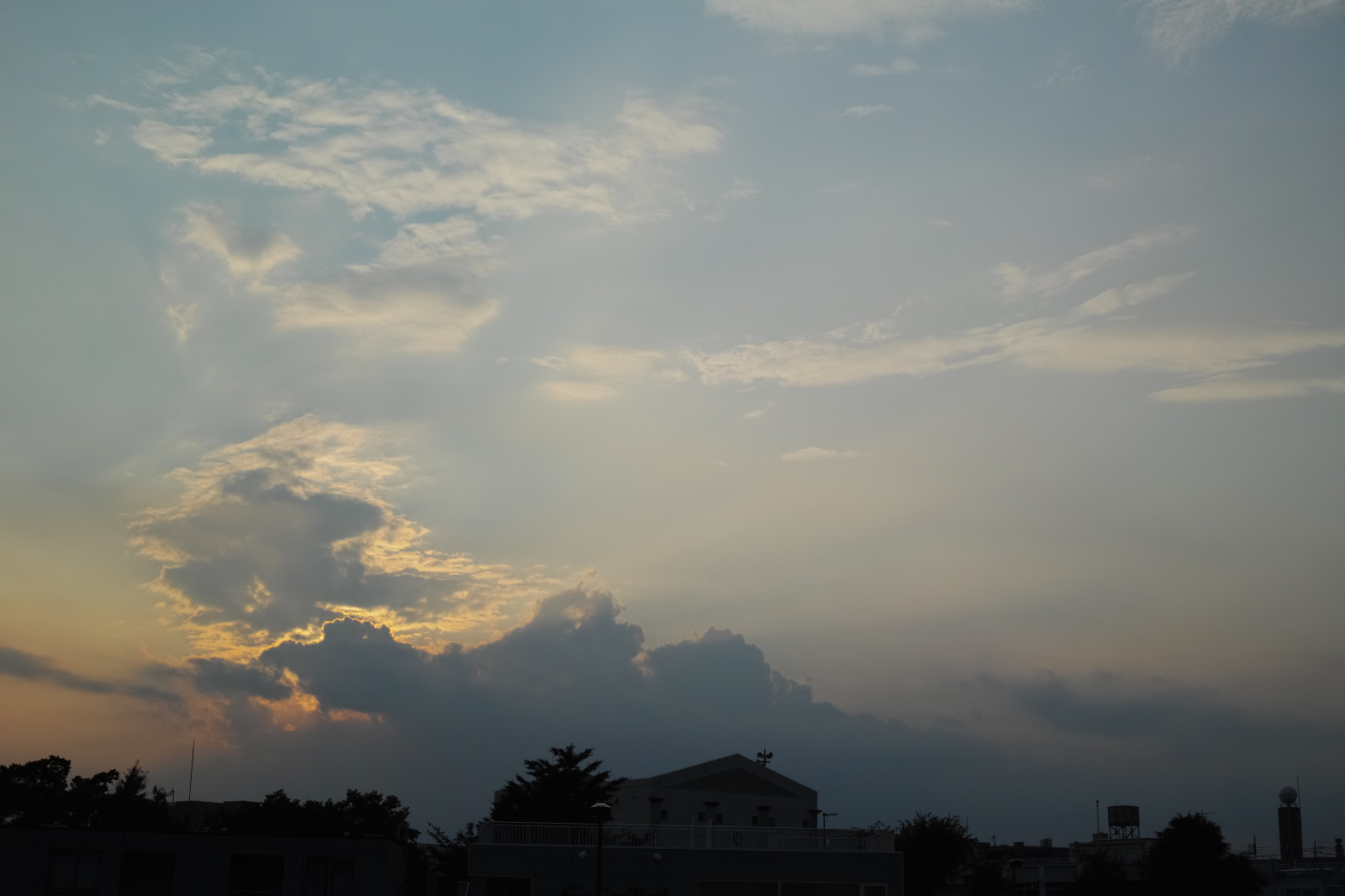 slunečnímu záření, západ slunce, nebe, svítání, večer, ráno, slunce, horizont, atmosféra, Quattro, soumrak, Tokio, mrak, počasí, svítání, sigma, dp, DP2, dp2quattro, dp2q, atmosférický jev, odlesk, meteorologický jev, kupa