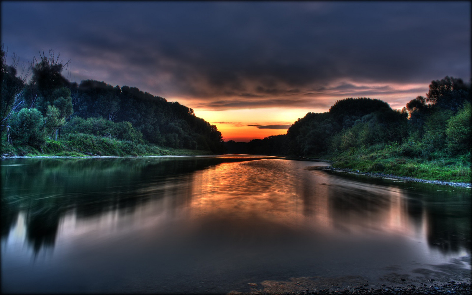 paisaje, puesta de sol, mar, agua, rock, naturaleza, reflexión, amanecer, noche, Mañana, costa, río, oscuridad, nube, amanecer, ola, Fenómeno atmosférico, Papel pintado de la computadora, Cuerpo de agua, fuente de agua