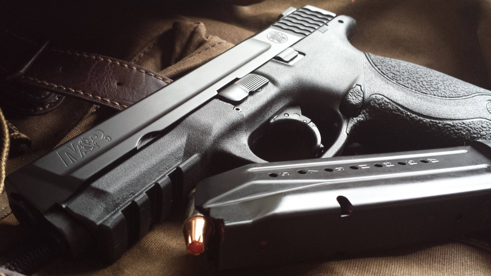 pistole, zbraň, pistole, brokovnice, revolver, Pistole, Smith & Wesson, Smith & Wesson M P, spoušť, střelná zbraň, hlaveň zbraně, gun příslušenství