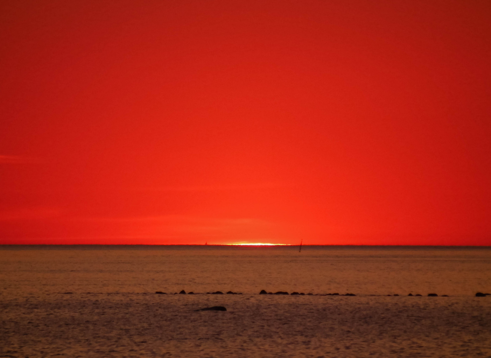 solnedgang, hav, himmel, strand, solopgang, aften, kyst, Sol, horisont, Scania, Sverige, skumring, daggry, ocean, solnedgange, bølge, efterglød, vind-bølge, hittarp, Øresund