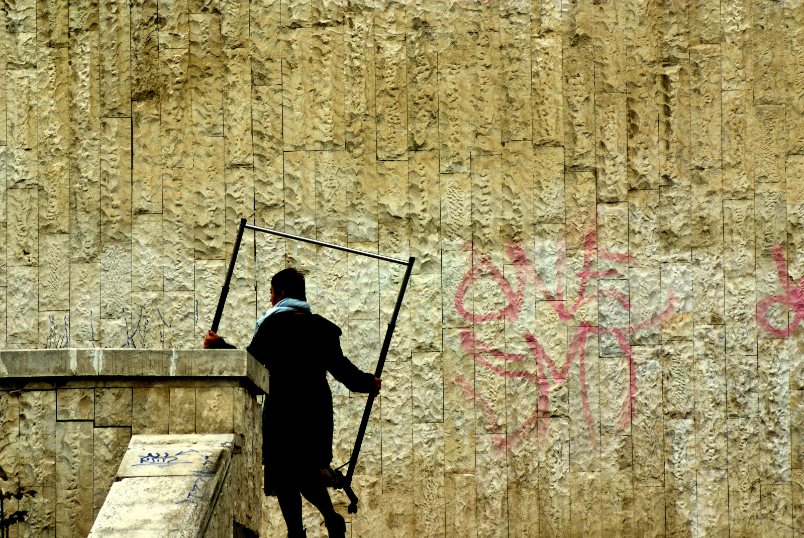 chrám, lidé, starý, abstraktní, Skála, stěna, žlutý, znaky, Sony, grafiti, růžový, Sofia, zarámovaný, vzory, dSLR, stěny, vykotlaný, textury, 75300, půda, geologie, dávná historie, rámy