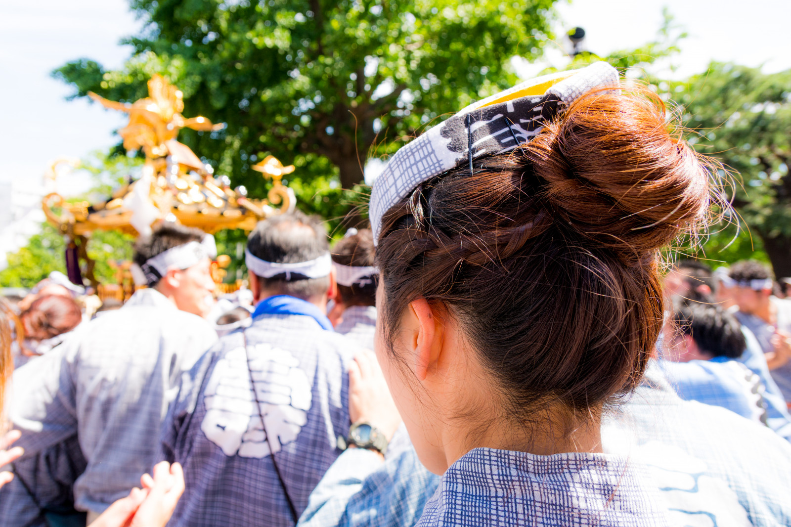 Japonsko, dáma, Tokio, Asakusa, Mikoshi, Sanjamatsuri, Taitoku, Omikoshi, sensojitemple, Sanjafestival, D7100, sigma1750mmf28