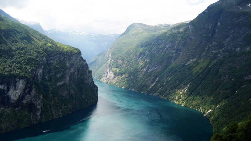 krajina, moře, záliv, les, hory, jezero krajina, moře, záliv, les, hory, jezero
