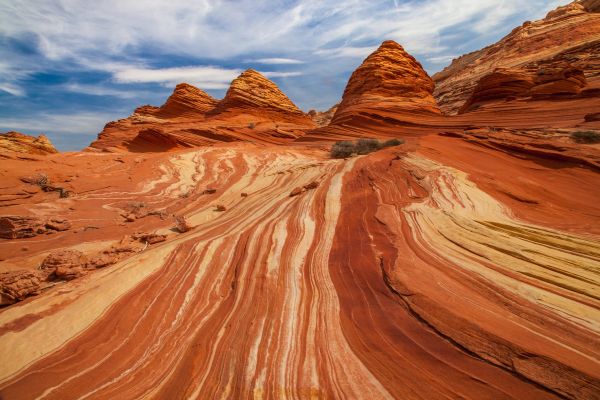 rock, canyon, badlands, wilderness, sky, butte