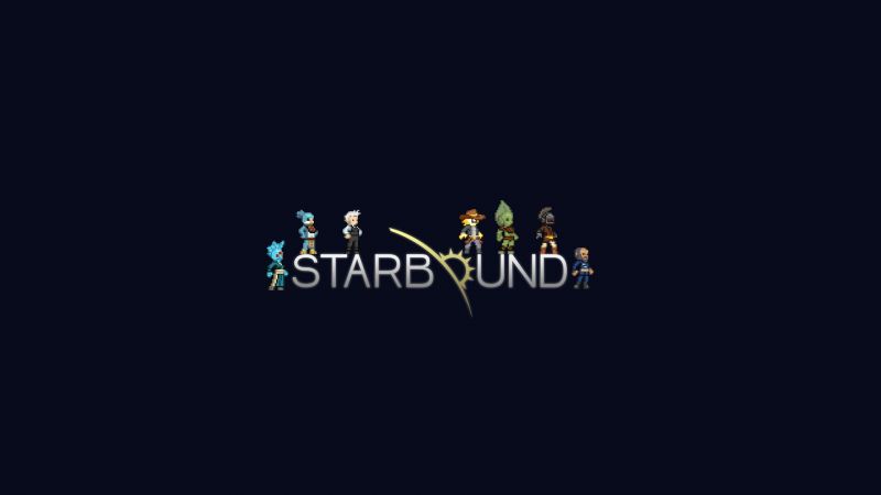 1920x1080 px, Starbound, sfondo semplice, tipografia, videogiochi 1920x1080 px, Starbound, sfondo semplice, tipografia, videogiochi