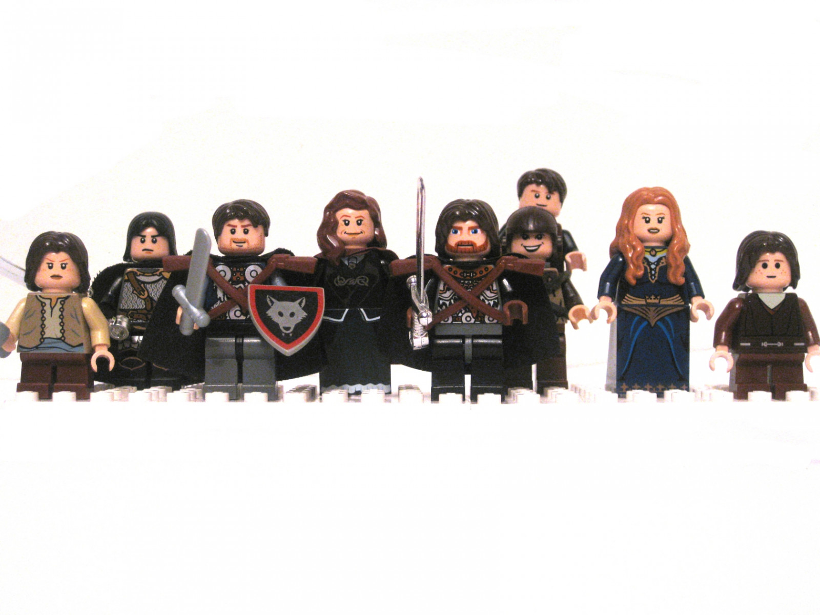 LEGO, minifigs, Game of Thrones, songoficeandfire