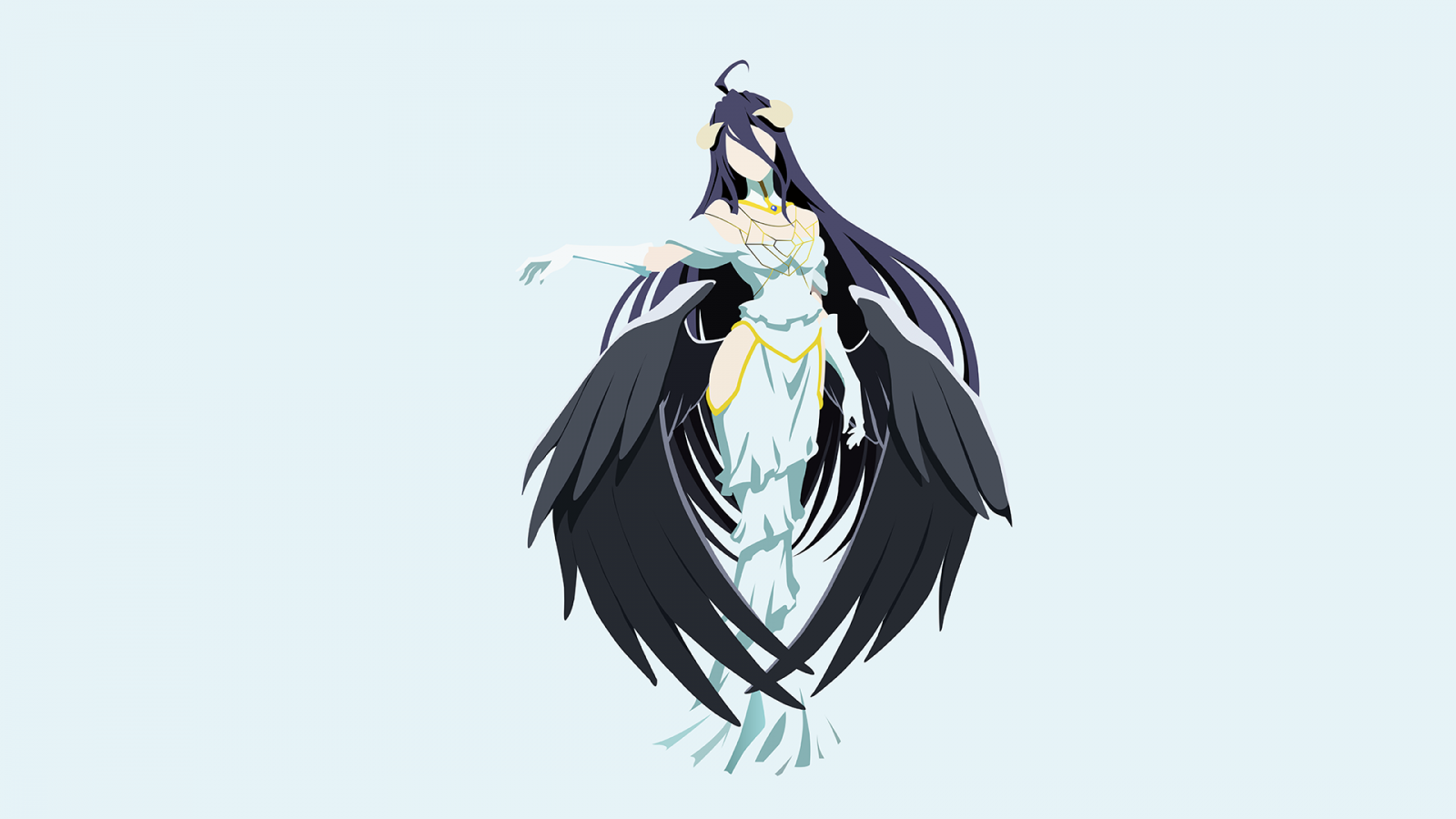 デスクトップ壁紙 図 アニメの女の子 猛禽 鷲 オーバーロードアニメ アルベドオーバーロード マコ 翼 鳥を飾る 19x1080 Ludendorf デスクトップ壁紙 Wallhere