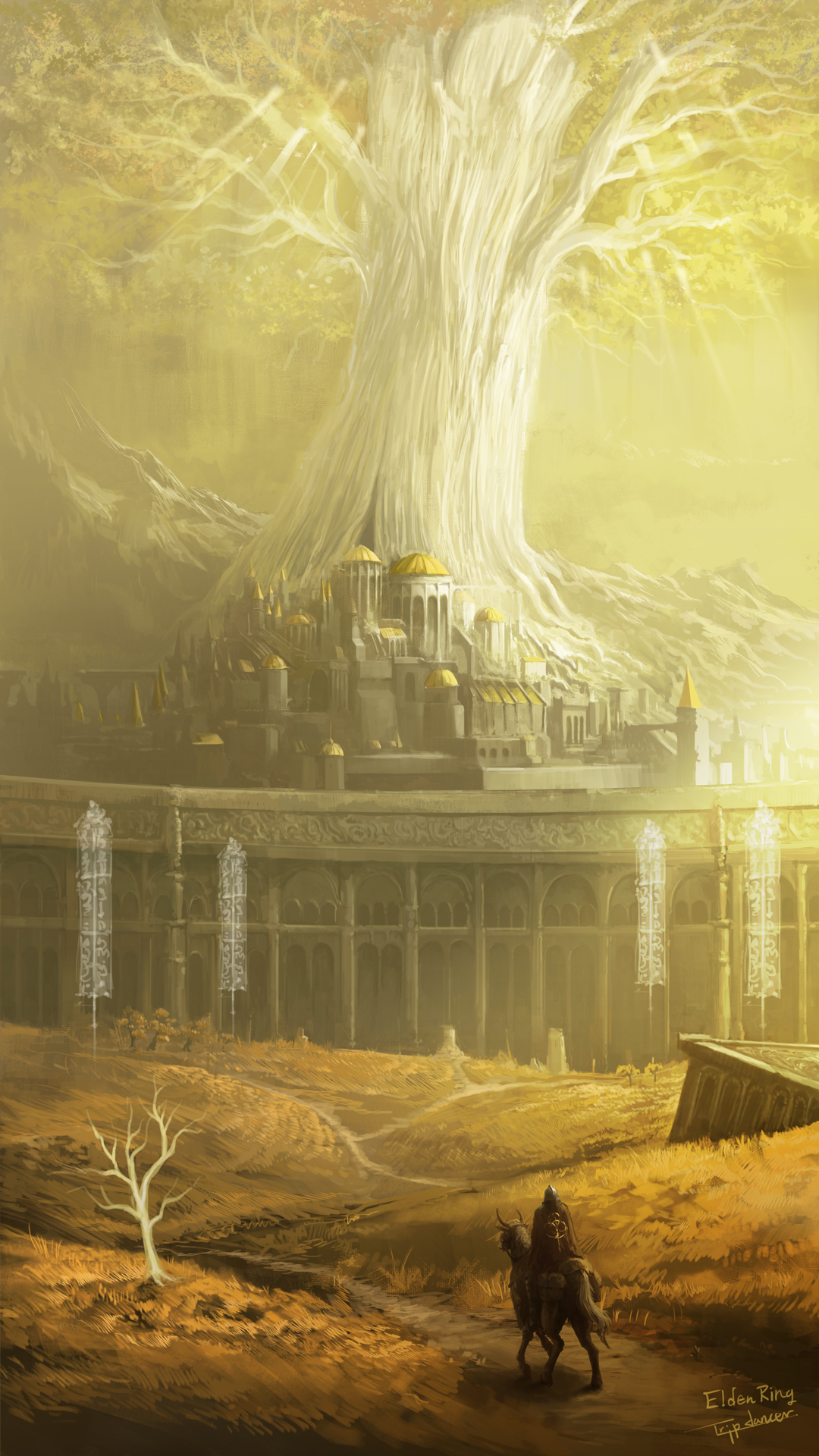 Nghệ thuật tưởng tượng, nghệ thuật số, Tác phẩm nghệ thuật, Video Game Art, Elden Ring