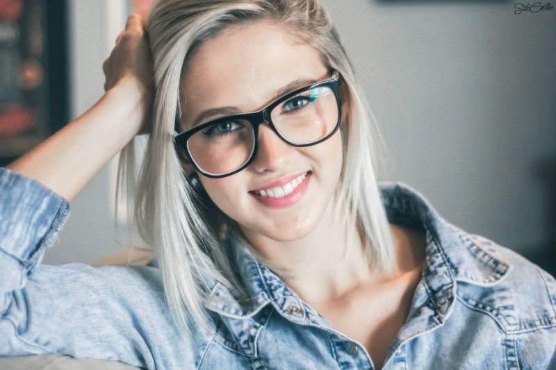 vrouw, model-, portret, blond, vrouwen met glazen, gezicht vrouw, model-, portret, blond, vrouwen met glazen, gezicht