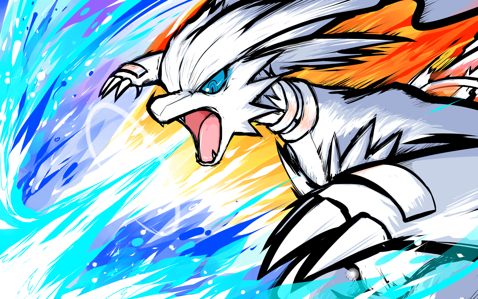 Tapety : Ishmam, Pokemon, Reshiram 1600x1000 - bobbmm - 1668369