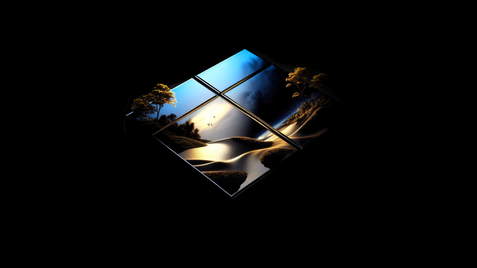 windows 11, Windows 12, Windows 10, Windows Vista, Windows XP, Windows 8, Windows Me, Windows Phone, flag, logo, operating system, brand, blue, gold, trees, sky, clouds