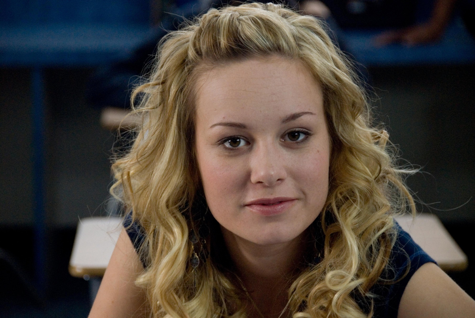 Brie Larson, skuespillerinde, blond, ansigt, se