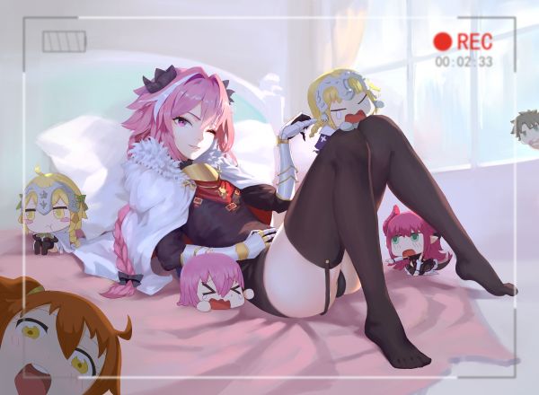 Fate Series,Fate Apocrypha,Astolfo Fate Apocrypha,anime boys,Fate Grand Order,Rider of Black Fate Apocrypha