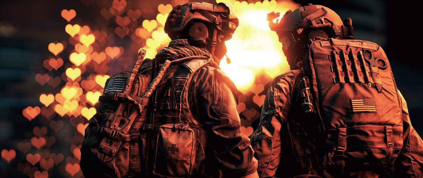 Gewehr, Maske, Soldat, Helm, Rüstung, Battlefield 4, Medic, Computer-Tapete, 1920x810 px, military organization