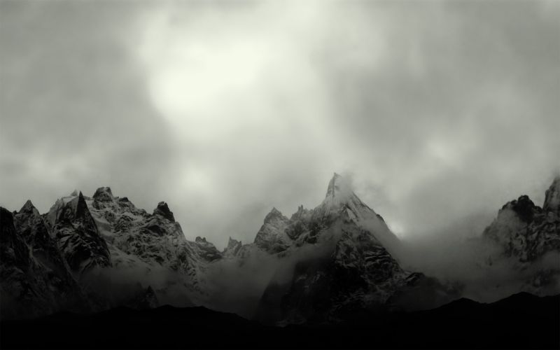 landscape, monochrome, nature, sky, snow, photography landscape, monochrome, nature, sky, snow, photography