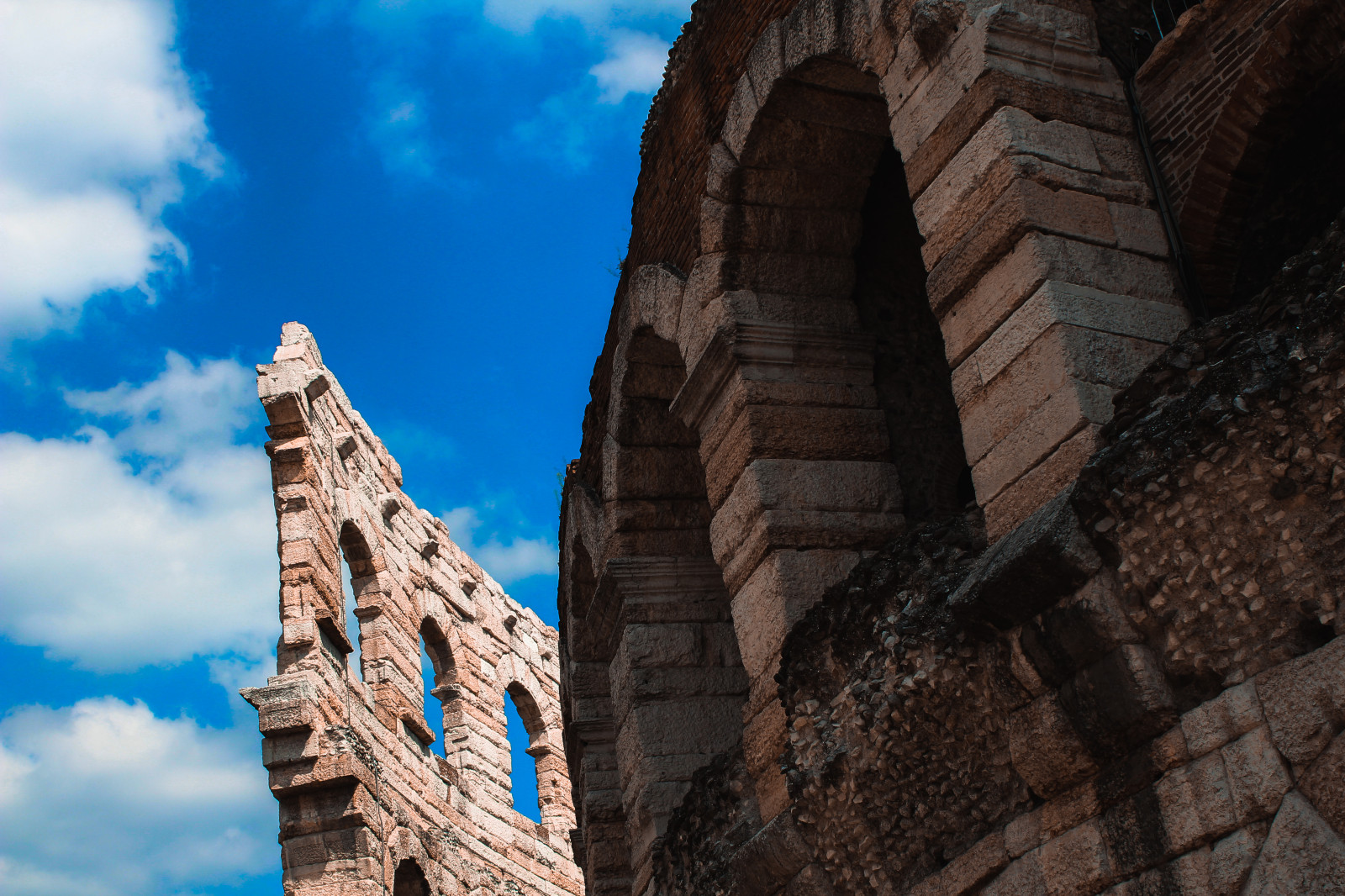 krajina, nebe, Příroda, fotografování, moře, jezero, hory, Itálie