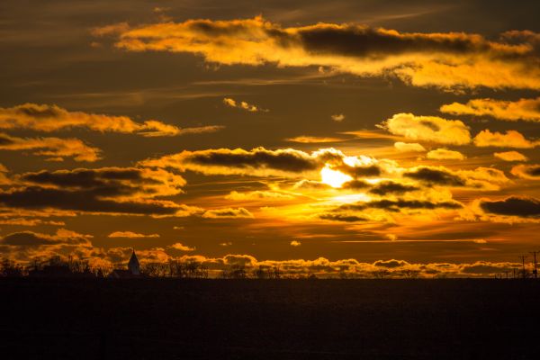 sunlight,landscape,sunset,reflection,sky,sunrise