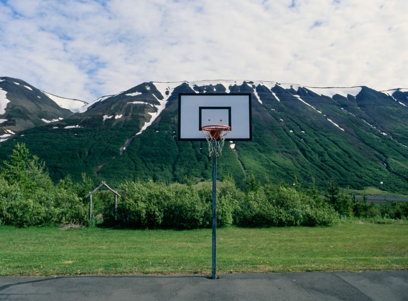 Příroda, horských reliéf, pohoří, nebe, silnice, hora