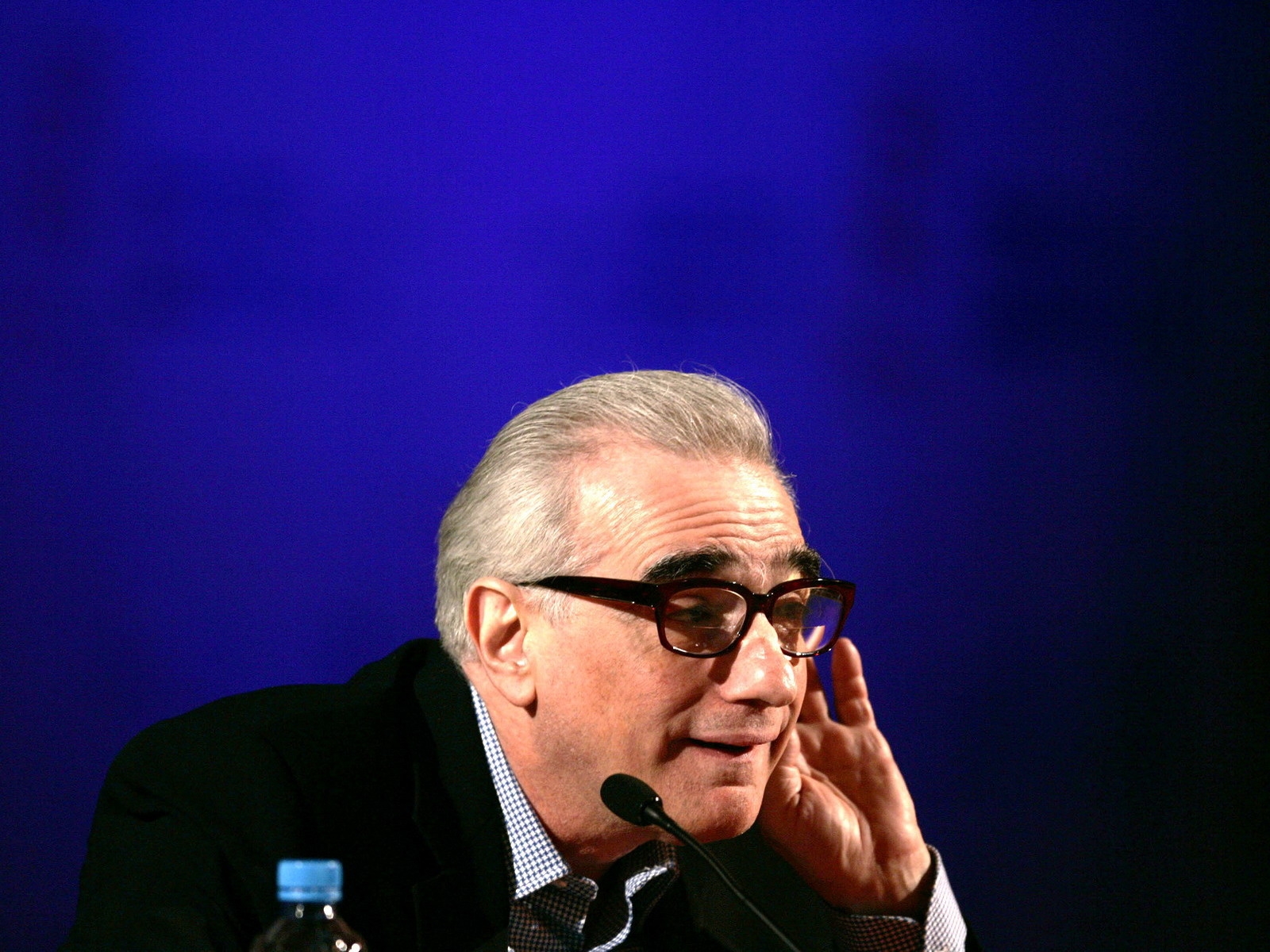 música, músico, Persona, canto, Martin Scorsese, mano, oreja, Cantante compositor, habla, atención