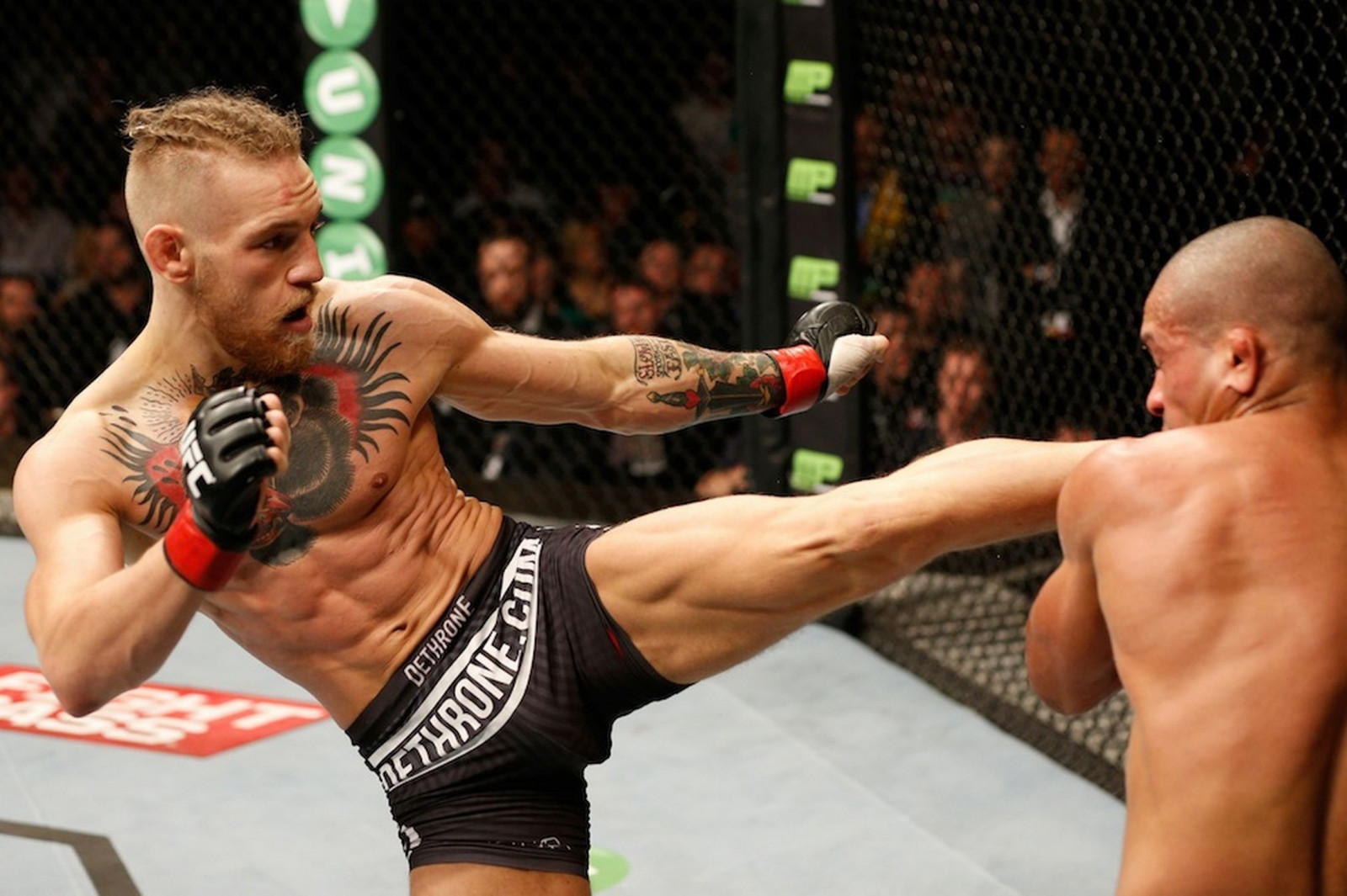 sportovní, Conor McGregor, UFC, kickboxování, bojová umění, thajský box, sval, zápasník, individuální sporty, kontaktní sport, střílet box, profesionální box, Sanshou, bojový sport, úderné bojové sporty, rána pěstí