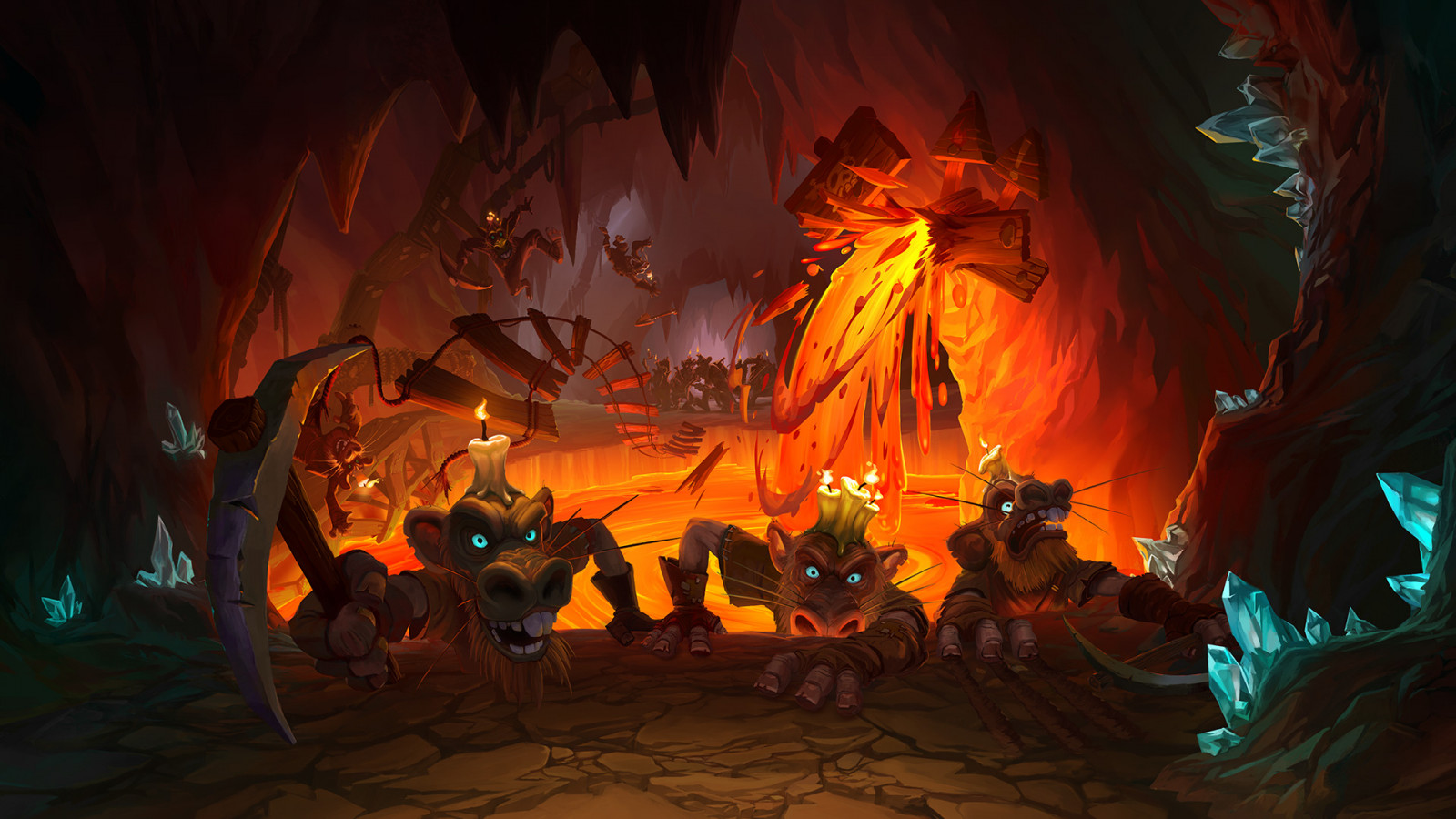 Wallpaper 1920x1080 Px Artwork Candles Cave Digital Art Dungeon Hearthstone Kobolds And Catacombs Kobolds Lava Pickaxes Underground Video Games Warcraft 1920x1080 Wallbase 1429909 Hd Wallpapers Wallhere The best i've built so far.