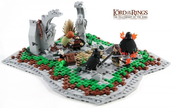 rings,LEGO,Toy,watchtower,Amon,2012