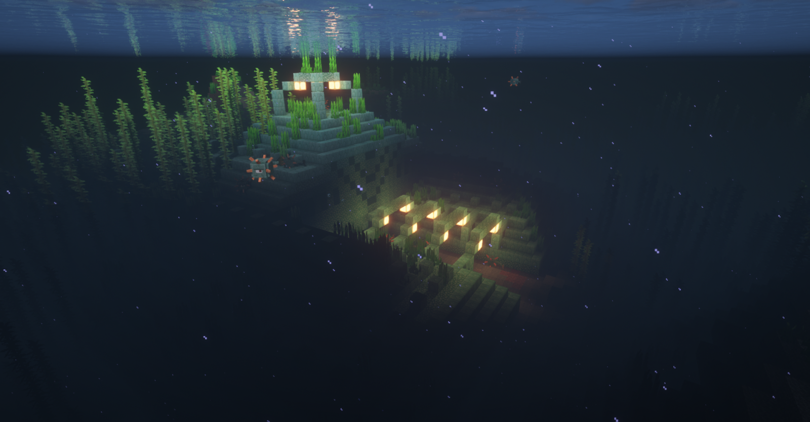 Minecraft, mare