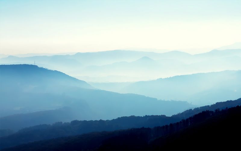 krajina, kopec, Příroda, fotografování, svítání, ráno krajina, kopec, Příroda, fotografování, svítání, ráno