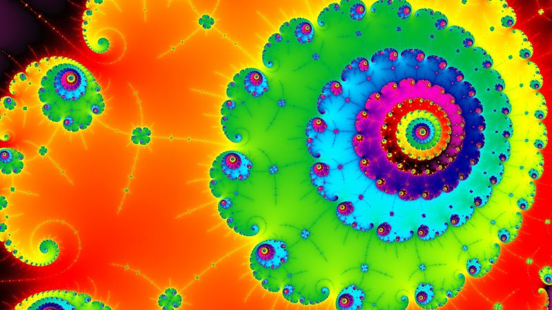 1920x1080 px, jasný, barvitý, psychedelic, spirála 1920x1080 px, jasný, barvitý, psychedelic, spirála