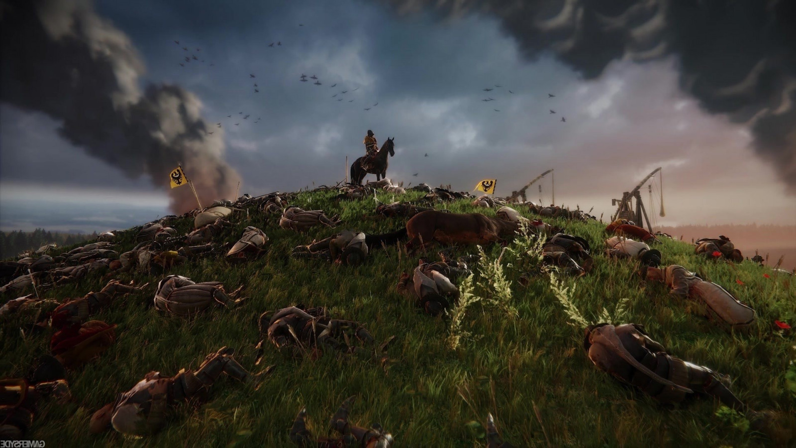 videohry, Kingdom Come Deliverance, Terén, Snímek obrazovky, 1920x1080 px, pc hry, geologický fenomén