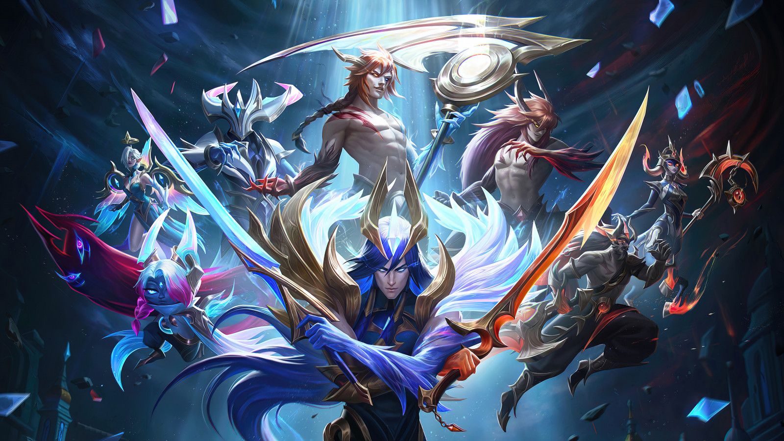 Hình nền : Yone League of Legends, Kayn League of Legends, Dawnbringer