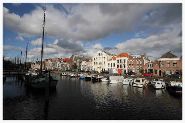 sea, city, water, boat, reflection, sky