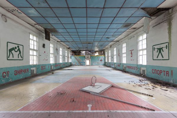 red,Germany,ruin,abandoned,Russian,army