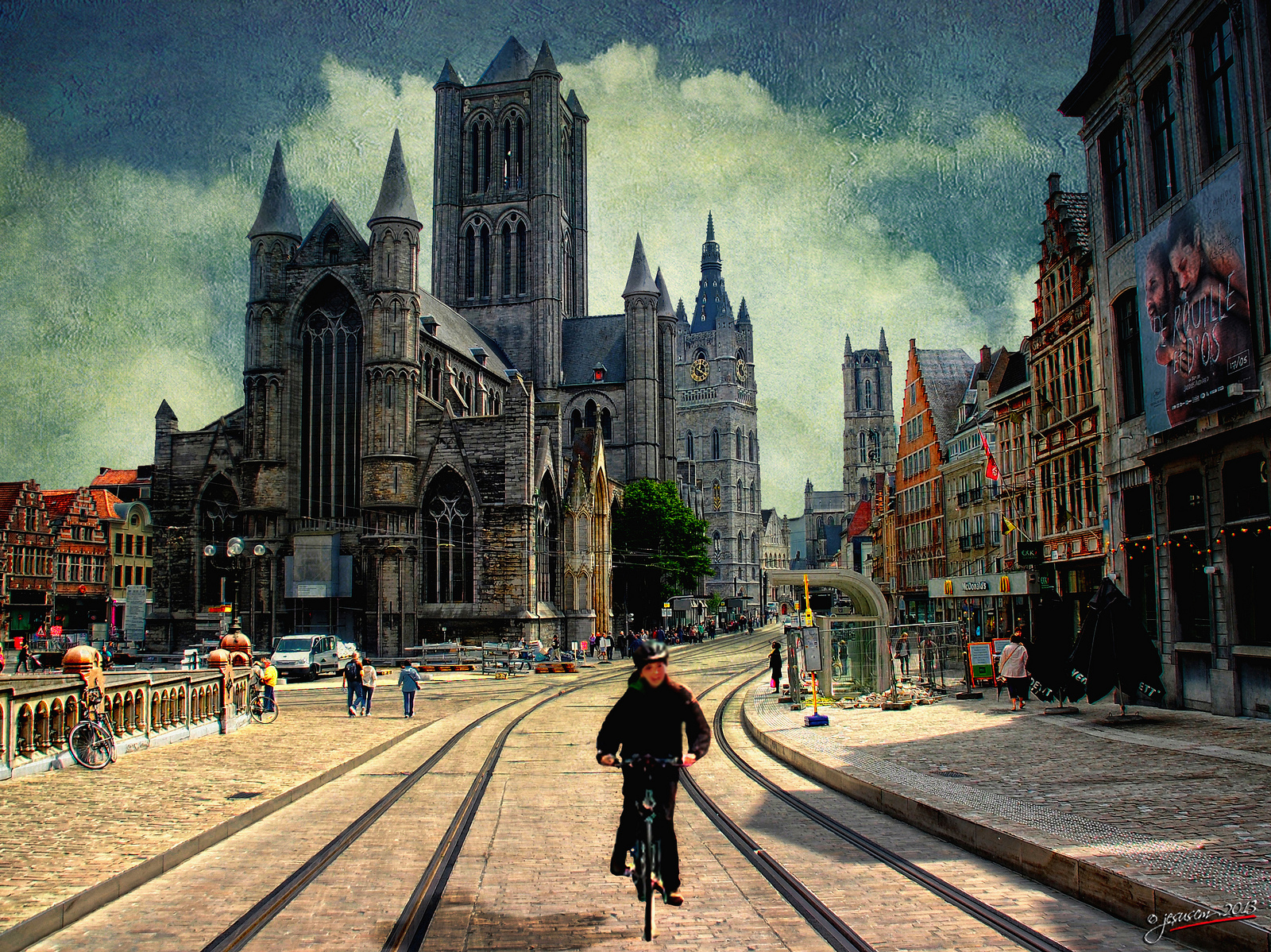 chrám, město, ulice, panoráma města, jízdní kolo, budova, nebe, silnice, mraky, město, Nikon, Evropa, kostel, Belgie, katedrála, metropole, Europa, strom, centrum, chlapec, kolo, cielo, mraky, elitegalleryaoi, buidings, chlap, mezník, calle, photographyforrecreation, bestcapturesaoi, fasáda, eu, chico, catedral, ue, urban area, Metropolitní oblast, EDIFICIOS, BICI, bicicleta, Templo, Jesuscm, Gent, Belgica, Gante