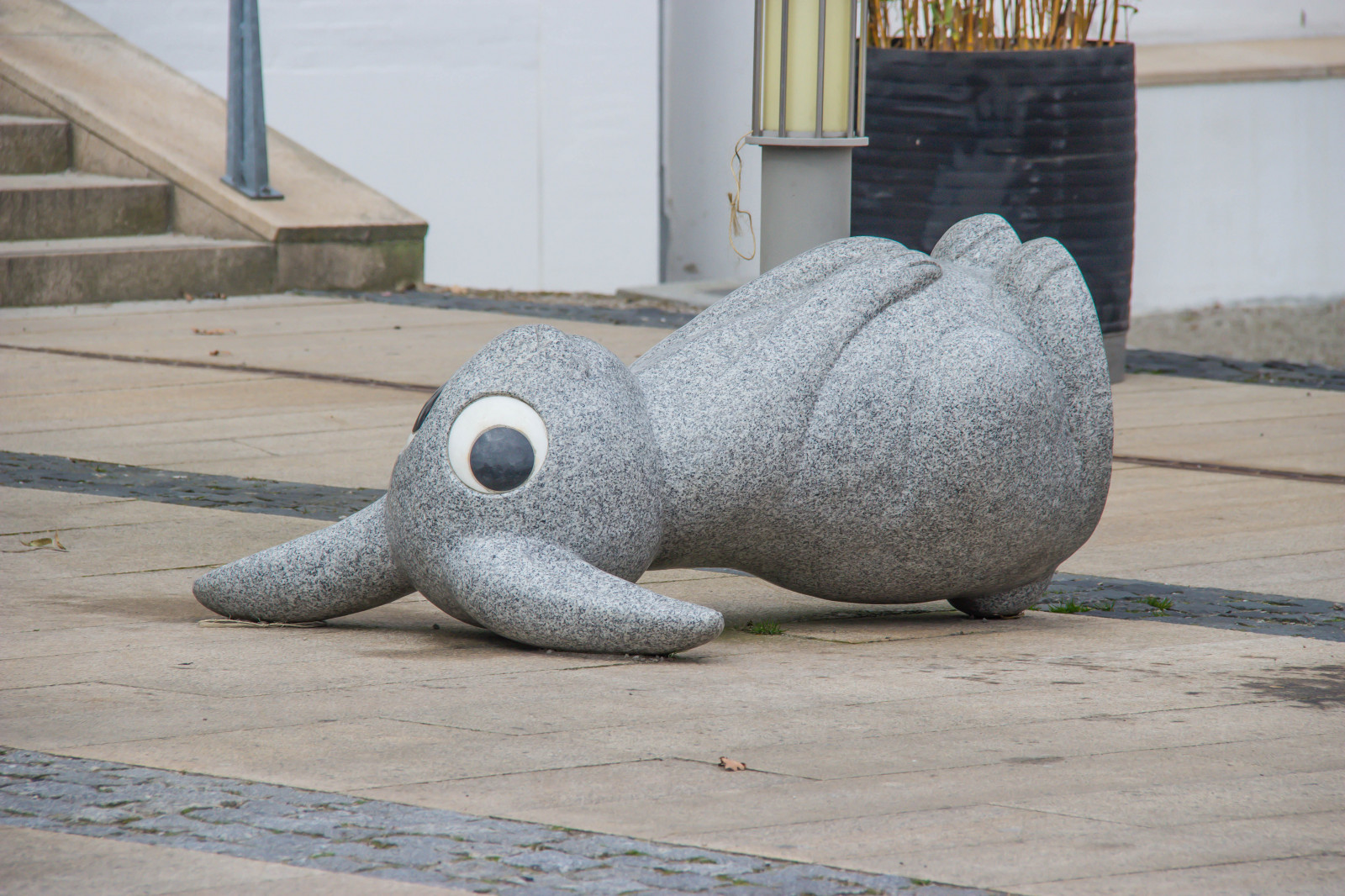 roccia, sabbia, scultura, statua, monumento, ARTE, coniglio, Helsingborg, Dunkers, dunkerskulturhus, Materiale, attackfoto, lepre, porcile, staue, intaglio