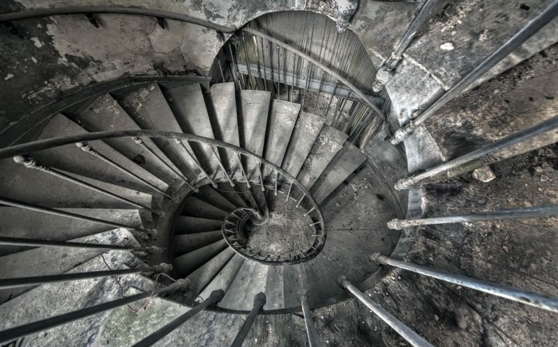 costruzione, le scale, rovine, spirale, simmetria, pneumatico costruzione, le scale, rovine, spirale, simmetria, pneumatico