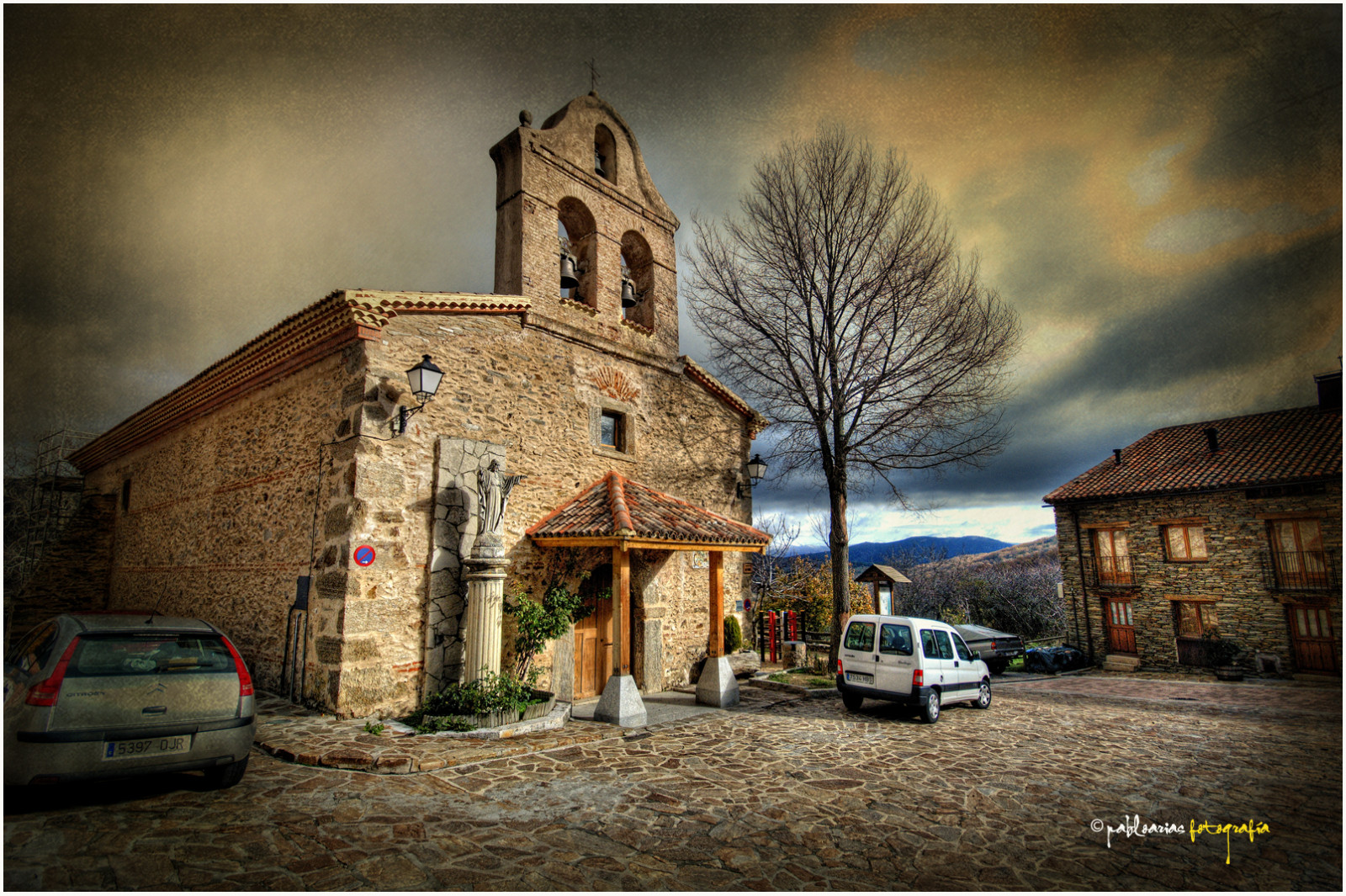 podzim, espana, UMĚNÍ, Photoshop, Španělsko, arquitectura, arte, iglesia, cielo, mraky, Otono, HDR, bufet, Photomatix, sigma1020, lahiruela, edificiosymonumentos, olequebonito, nikond300, pueblosdemadrid, greatmanipulart, grouptripod, ol tusfotos, goldenvisions, pabloarias